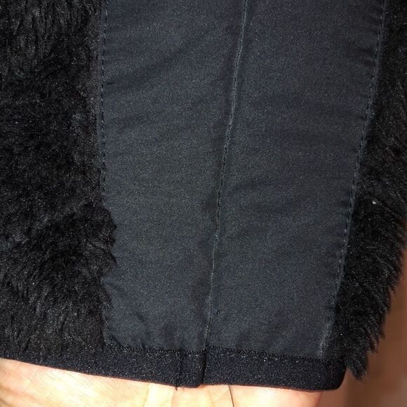Calvin Klein XL Black Sherpa Teddy Fleece Lined Full Zip Performance Jacket - Picture 11 of 16